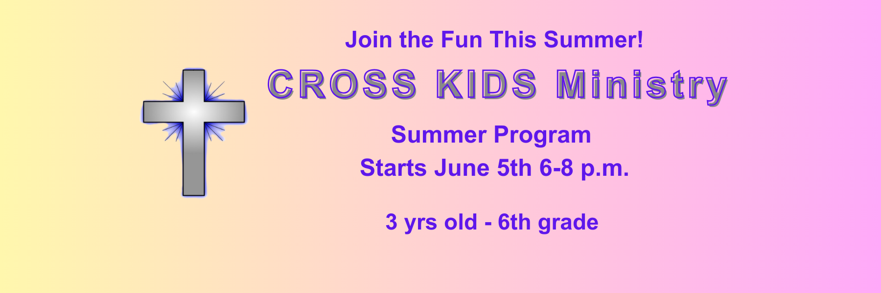 Cross Kids Summer Program