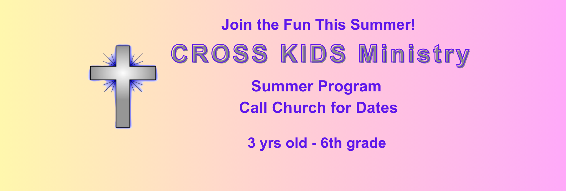 Cross Kids Summer Program